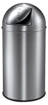 Produktbild von EKO - Pushcan 40 Liter - Stainless steel   - Matt Edelstahl