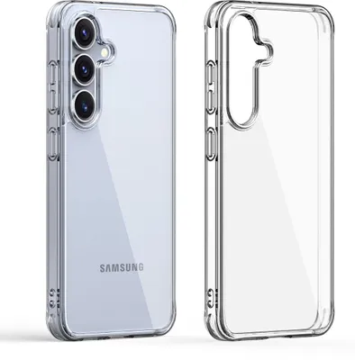 Produktbild von Transparente Hülle passend für Samsung Galaxy S25 Plus – Handyhülle für Galaxy S25 Plus – Transparent – Kunststoff – CHPN