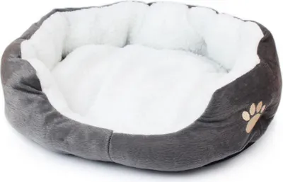 Produktbild von 50x40cm Katzenbett Katzenkissen Katzensofa Katzenkorb Katzendecke, Hundebett Katzenbett Hundekorb für Hunde und Katzen, grau, 50 cm, 40 cm