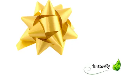 Produktbild von 10 Geschenkschleifen Rosetten 8cm , Farbe:gold