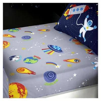 Produktbild von Spannbettlaken für Einzelbett, Grau