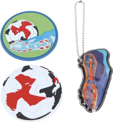 Immagine prodotto di McNeill accessori per lo zaino Magneti-Set 3 -pezzi Soccer verde multicolore