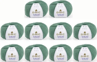 Obrázok produktu pre 10x DMC Sublime Alpaca – luxusná priadza na ručné pletenie, zložená z 50 % jemnej alpaky a 50 % vysokohorskej vlny (farba 871)