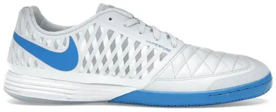 Image de Nike Lunargato II, chaussures de football, couleur gris et bleu clair, taille EU 39