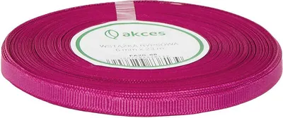 Image de Ruban reps 6 mm, fuchsia 22,5 mètres