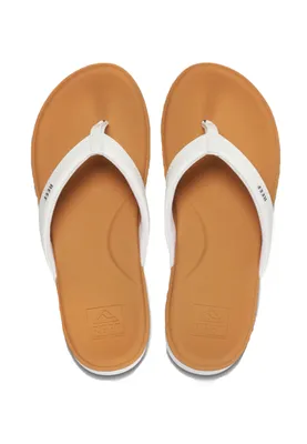 Zdjęcie produktu dla Reef Slippers Cushion Cloud CJ0234 Weiß / Brown-38.5