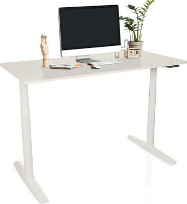 Obrázek produktu pro hjh OFFICE Elektrický výškově nastavitelný stůl STAND PRO Výškově nastavitelný počítačový stůl 71,0 - 116,0 x 140,0 x 70,0 cm