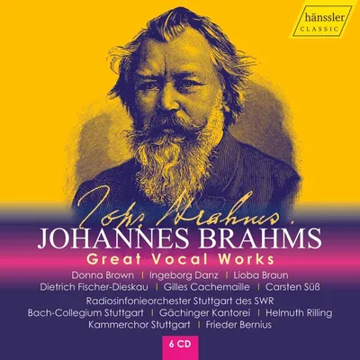 Obrázok produktu pre Johannes Brahms (1833-1897): Große Chorwerke & Lieder - - (CD / G)