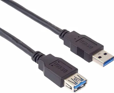 Produktbild von PremiumCord Verlängerungskabel USB 3.0 0,5 m