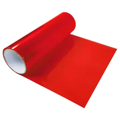 Produktbild von Scheinwerferfolie 30x100 cm - Rot - Rückleuchtenfolie aus robuster Polymerfolie - Blinkerfolie selbstklebende zum Schutz vor Kratzern und Witterung - Lampenfolie für Auto und Motorrad