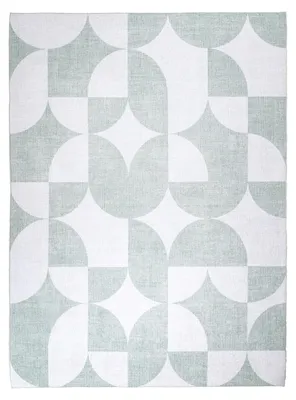 Produktbild von Gartenteppich Abstrakt - Groovy Tiles Grün