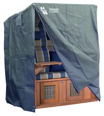 Produktbild von Strandkorbhülle Classic von deVries (LxBxH - 128cm x 95cm x 165cm/140cm)