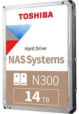 Immagine prodotto di Toshiba N300, 14 TB, 7200 RPM, 512 MB, 3,5", Serial ATA III