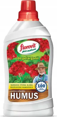 Zdjęcie produktu dla Florovit nawóz do pelargonii płynny 1 litr