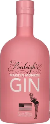 Image de Burleighs MARILYN MONROE GIN 40% Vol. 0,7l