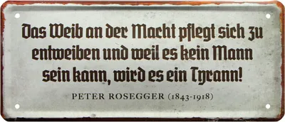 Metallschild 28x12 cm, Retro-Vintage-Dekoschild, Wandmontage