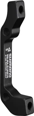 Produktbild von Shimano IS/PM Scheibenadapter 160mm schwarz ISMMAR160PSA