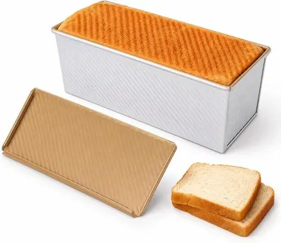 Productafbeelding van Broodbakvorm 1200 g, Pullman-broodvorm, 37 x 12,5 x 12 cm