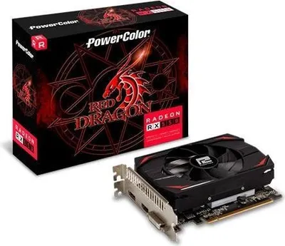 Produktbild von Powercolor RX550 Red Dragon         4GB GDDR5 HDMI DVI