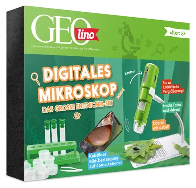 Image de Franzis Verlag Experimentierkasten GEOLINO Digitales Mikroskop Allemand