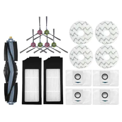 Produktbild von Zubehör Set Ersatzteile Kit für Ecovacs Deebot X1 OMNI Plus Turbo Bürste Beutel