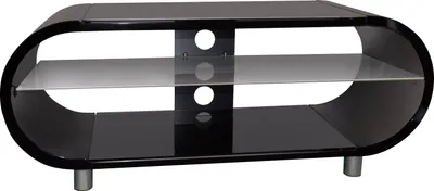 Produktbild von myWall TV / HiFi Geräte Regal belastbar bis max. 30 kg hochglanz schwarz