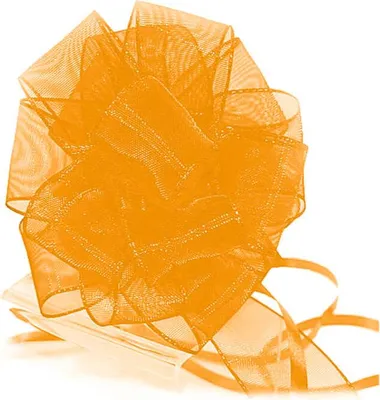 Produktbild von Roth Ziehschleife Rapid, orange, Ø 13cm, 10er Box
