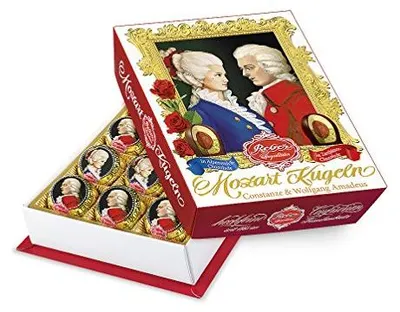Produktbild von Mozart Kugeln 1x240g (6xVM Kugel + 6xZB Kugel)