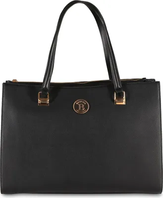 Obrázek produktu pro Cestovní kabelka BERTOO Valentina black plain-gold
