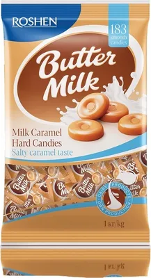 Produktbild von Hartkaramell Butter-Milk 1kg