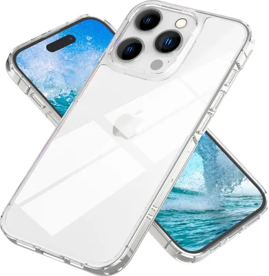 Image de Housse transparente pour iPhone 15 Pro Max Clear Hard Case Housse de téléphone portable Cover Protection Case