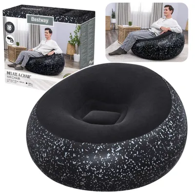 Obrázok produktu pre Bestway 75153, Čierna, Vinyl, Velúrové, 100 kg, 1220 mm, 1220 mm