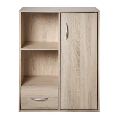 Immagine prodotto di Calicosy - Scaffale portaoggetti 2 armadietti con 1 cassetto e 1 armadio - L61,5 cm