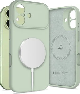 Zdjęcie produktu dla Tech-Protect 5906302334490, Pokrowiec, Apple, iPhone 17, 16 cm (6.3"), Szałwia
