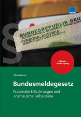 Obrázek produktu pro Bundesmeldegesetz