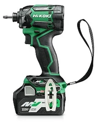 Produktbild von Hikoki WH36DC WRZ, Schlagschrauber, Bürstenlos, Schwarz, IP56, 1/4", 4100 RPM