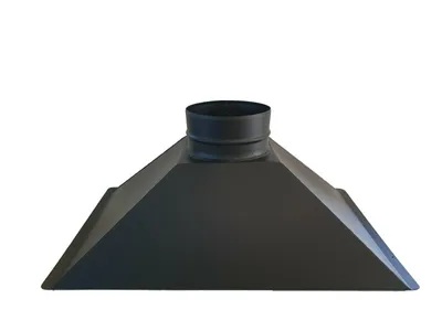Produktbild von Dunstabzugshaube für Grillofen, L 112 x T 67 x H 35 cm, Rauchabzug 25 cm