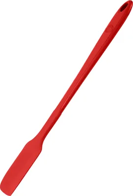 Produktbild von Kochblume Design Teigschaber S rot Silikon, Edelstahl 22963.04