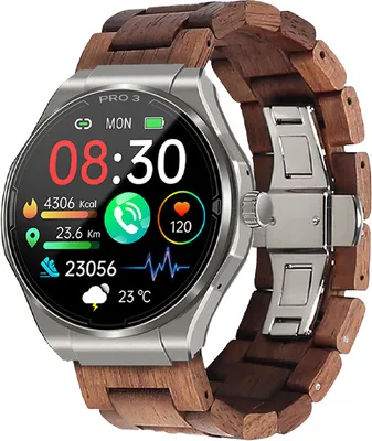 Produktbild von Knauermann PRO 3 (2024) Gesundheitsuhr mit Telefon & Notruffunktion SOS Taste