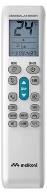 Produktbild von Meliconi 802103, Klimaanlage, Drucktasten, Eingebautes Display, Weiß