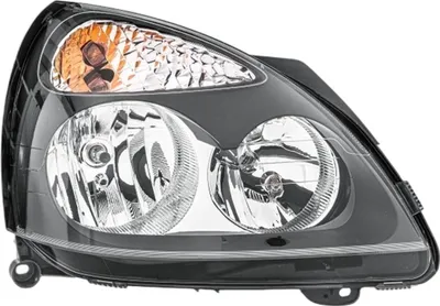 Produktbild von Hauptscheinwerfer rechts 12 V H7/H1 Halogen HELLA für u.a. RENAULT CLIO