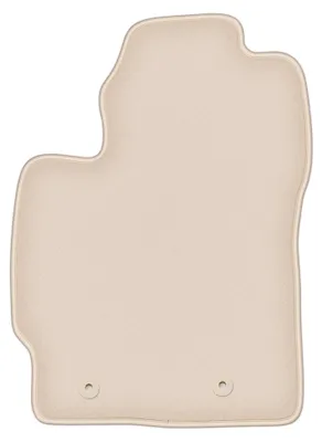 Produktbild von DURBAN Beige Velours-Fahrerfußmatte für Toyota Corolla E14 / E15 Limousine (2007-2012)