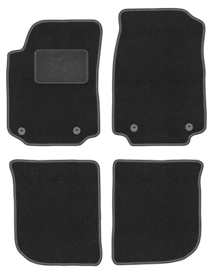 Immagine prodotto di Tappetini in moquette per Audi A6 C4 1994-1997 (berlina/station wagon) – set 4 pezzi, grigio grafite, su misura – Wielganizator LUX