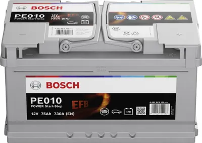 Produktbild von Bosch Starterbatterie EFB 75Ah 730A PowerLine