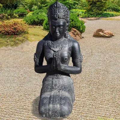 Image de Göttin Amravati 60 x 67 x 123 cm