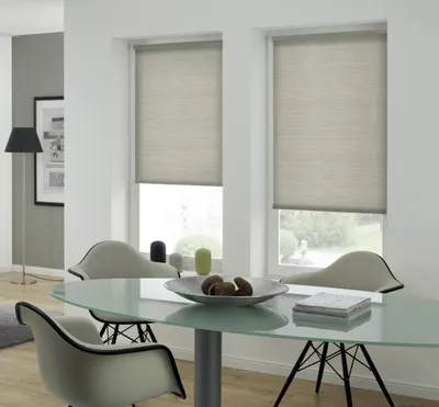 Produktbild von Gardinia EasyFix Rollo grau-melange 120 x 150 cm