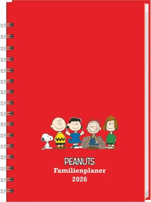 Produktbild von Peanuts Familienplaner-Buch A5 2026
