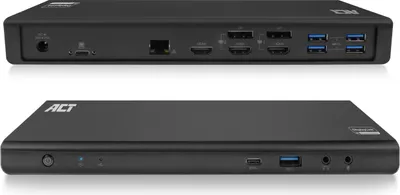 Obrázok produktu pre ACT AC7048, Kábel, USB 3.2 Gen 1 (3.1 Gen 1) Type-C, 100 W, 10,100,1000 Mbit/s, Čierna, 4K Ultra HD