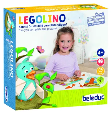 Produktbild von Beleduc - Legolino - Lernspiel für Zuhause - Bekannt aus dem Kindergarten, Mehrf