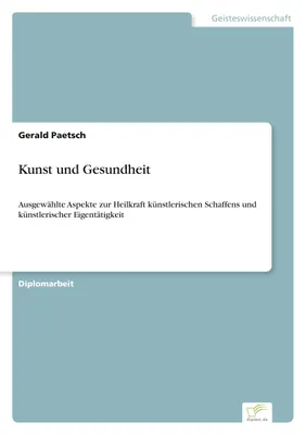 Produktbild von Kunst und Gesundheit